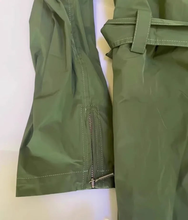 B@r Four-pocket Belted Single Jacket