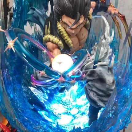 Dragon Ball 28cm Figure Gogeta Anime Figures Super Saiyan Vegeta Action Figurine Ls Pvc Gk Statue Model Doll Collection Gift Toy