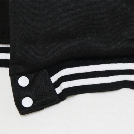 New Hot the Vampire Diary Printing Baseball Uniform Jacket Men Women Y2k Hip Hop Clothing Fleece Warm Sportswear Oversized Coat