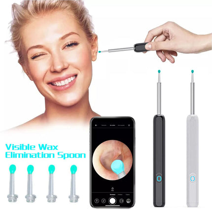 HD Intelligent Visual Luminous Ear Spoon Visual Ear Collecting Endoscope Set Smart Visual Ear Cleaner Wax Removal Tool