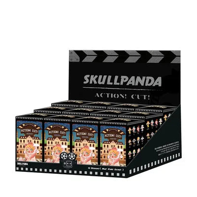 New Popmart Life As A Play Series Skullpanda Blind Box Decoration Trendy Toys Figurines Models Children'S Birthday Gifts