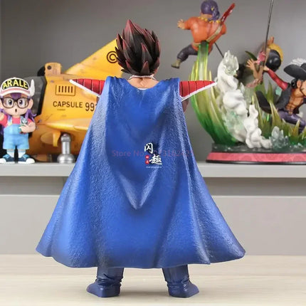 Dragon Ball Z Saiyan King Vegeta Vegetaiii Cloak Series Bulma Anime Standing Figure Figurine Model Statue Ornament Kid Xmas Gift