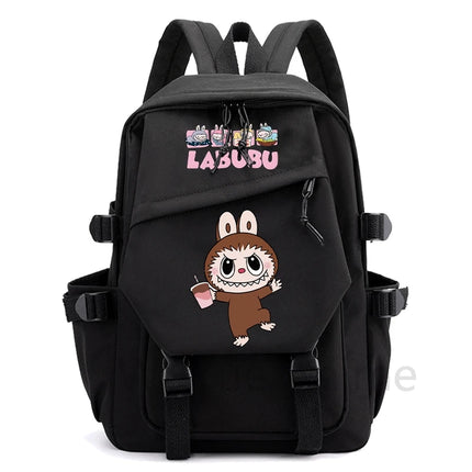 Cartoon Printed Backpack Lightweight Bookbag Student Children Waterproof Schoolbag Large Capacity Bagpack Women Travel Bag Gift