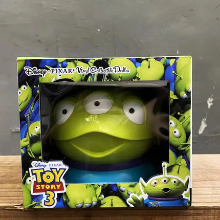 Disney Toy Story Super Cute Three-Eyed Boy Figure Storage Box Junk Bucket Small Gift Box Ornament Doll Toy