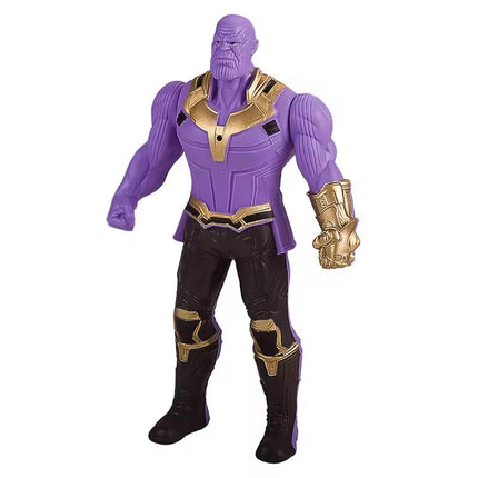 New Marvel Spiderman Hulk Ironman Anime Action Figure Toy Christmas Gift Pvc Movable Joints Luminous Doll Collection Model Toys
