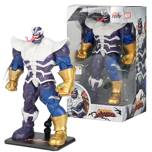 Original Venom Parasitic Spider Man Iron Man Thanos Captain America Black Panther Action Figure Marvel Legends Toy Gift For Kid