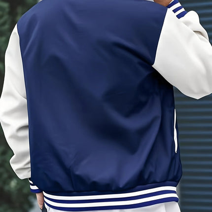 Autumn and Winter New Men's Fashion Buttons Fashion Versatile Multi-color Men's and Women's Streetwear Baseball Jacket