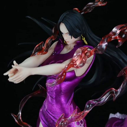 IN STOCK ONE PIECE Boa Hancock Anime Figure Tian Hui Empress 26cm Action Figure One Piece Adult Collection Model Doll Gift