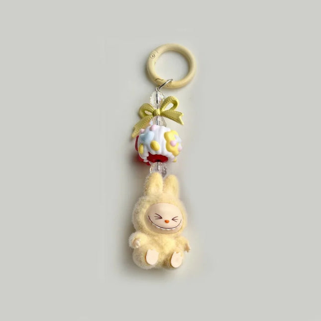 Sweet Hot Selling Mini Keychain Vinyl Cute Baby Bag Mobile Phone Pendant Cute Valentine's Day Gift Keychain Bestie Gift