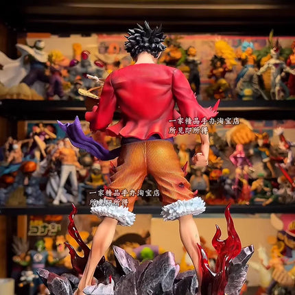 New 24cm One Piece Monkey D. Luffy Anime Figure Four Emperors Luffy Action Figurine PVC Collectible Model Doll Toy Children Gift