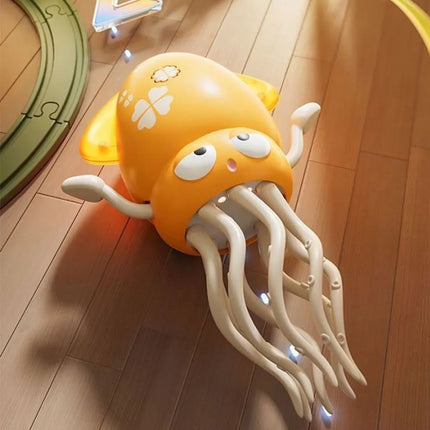 Dancing Octopus Kid Electronic Pet Toys with Music & Lights Cartoon Interactive Development Moving Education Toddler Toy Gift