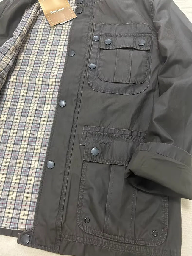 Barbour Autumn And Winter Coated Jacket