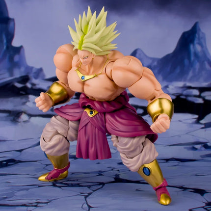 In Stock Demoniacal Fit Dragon Ball Broly Action Figure Legendary Berserker Broly Cosmic Shock Broli Figure Statue Dbz Toy Gifts