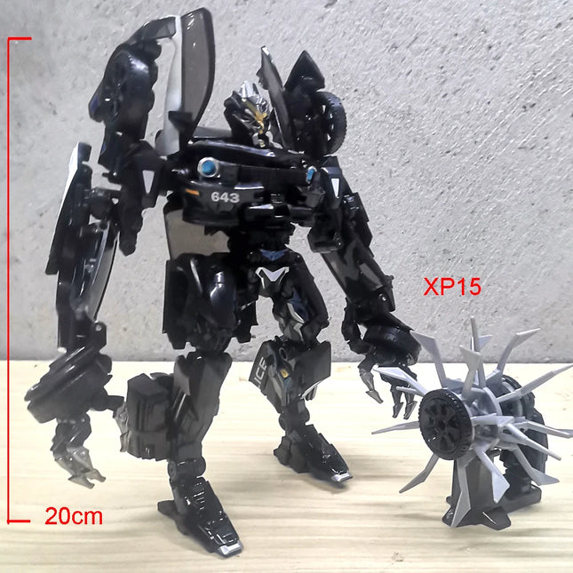 ommander Anime Figure Robot Model Transformation Toys YUEXING XP15 Prowl Barricade XP14 XP13  XP10 Figurine LS02 MPM05 Primal