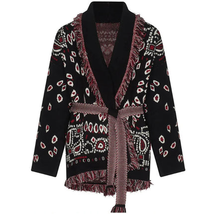 Fashion Lace Up Brown Cotton Jacket Women Loose Stand Collar Full Sleeve Thick Coat 2025 Autumn Winter Lady Warm Street Outwear