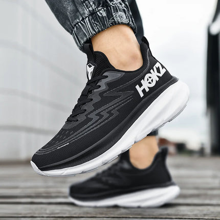 Männer Sport Turnschuhe Air Mesh Gym Elastische Strick Vamp