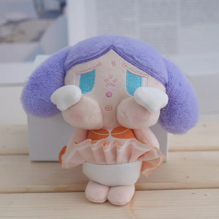 LABUBU New Monster Plush Key Chain Bag Decoration Accessories Plush Doll Bag Pendant Decoration Keychain Women Girls Gifts