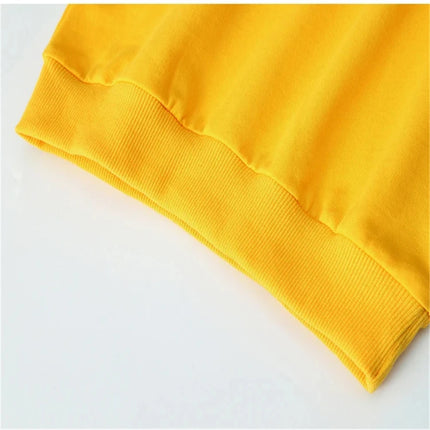 Children tops age 3-12 Boy pocket Hoodie Famous football stars Number 7 Sweatshirt yellow coat Boy Girls red spring Clothing