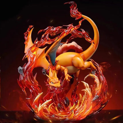 2024 New Anime Pokemon Gk Charizard Figures 1/20 Amazing Museum Action Cute Statue Model Toy Room Decoration Xmas Christmas Gift