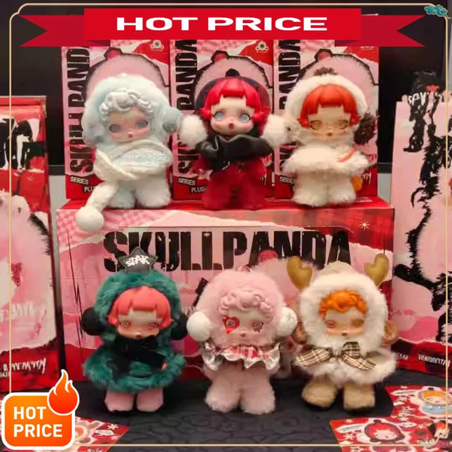 Skullpanda Winter Music Series Blind Box Vinyl Face Doll Cute Action Figure Ornaments Pendant Decoration Exquisite Gift