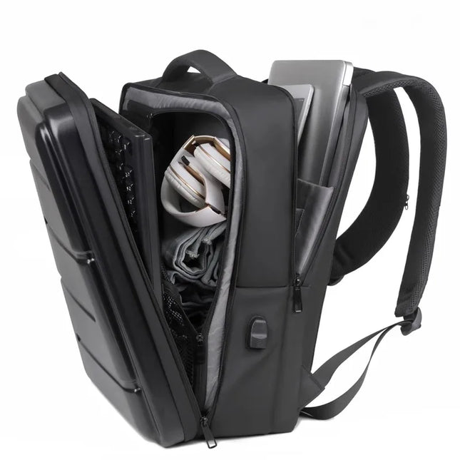 New Waterproof Business Travel Laptop Backpack Men Anti-theft Casual Aesthetic backpacks Large Capacity USB Charging Bag Male
