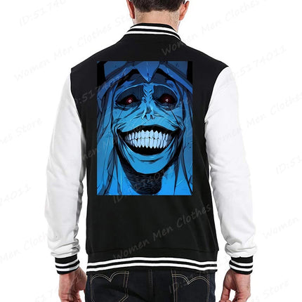 Solo Leveling Sung Jinwoo Print Baseball Jacket Men Women Fashion Street Style Coat Tops Anime Solo Leveling Anime Jacket