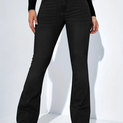 Women's new micro-La jeans high waist stretch comfortable all-match