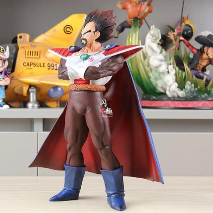 Dragon Ball Z Saiyan King Vegeta Vegetaiii Cloak Series Bulma Anime Standing Figure Figurine Model Statue Ornament Kid Xmas Gift