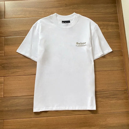 B@r 25ss Round Neck Printed Short Sleeves Summer Casual Loose Unisex