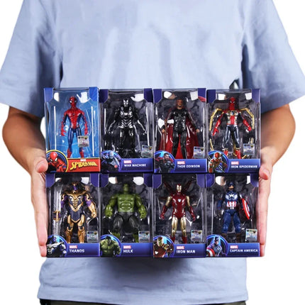 ZD Original Avengers Iron Man Spider Man GREEN GOBLIN VENOM 2099 Thor Captain America Thanos Hulk War Machine Action Figures Toy