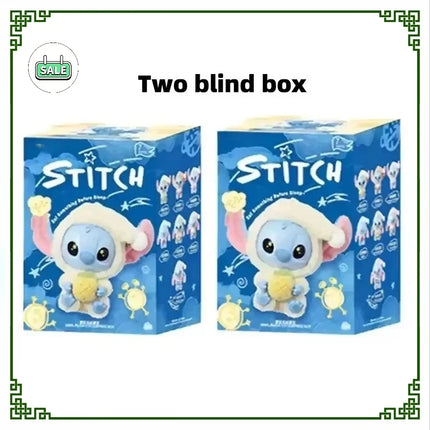 2025 Stitch Eat Some Thing Before Sleep Series Vinyl Blind Box Bag Pendant Cute Doll Mystery Box Toy Birthday Surprise Gift
