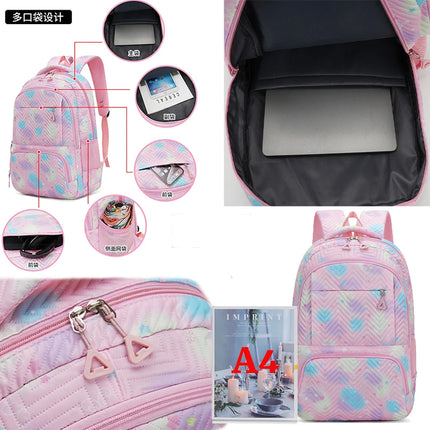 Disney Stitch Large Capacity Backpack for Students Anime Cartoon Fashion Schoolbag Boys Girls Book Stationery Storage Bag Gifts