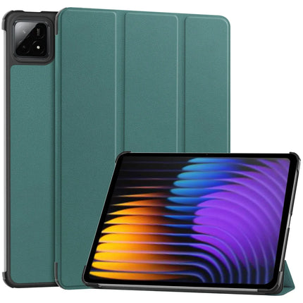 Magnetic Case For Xiaomi Pad 7 Pad7 Pro 11.2inch Tri-Folding Stand PU Leather Tablet Cover Funda for Xiaomi Pad7 7Pro 2024 Case
