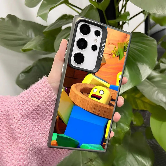 R-roblox-Game-BOY Phone Case For Samsung Galaxy A15 A25 A35 A55 A14 A34 A54 A13 A23 A33 A53 A12 A22 A32 A52 A11 A21 A31 A51 A05