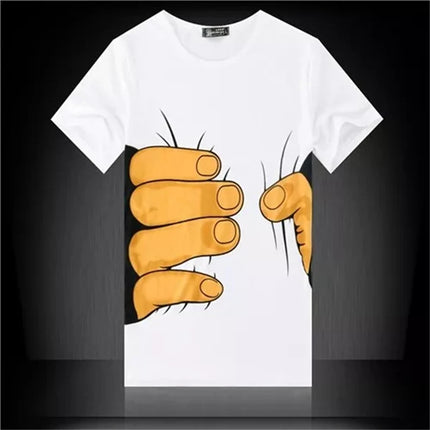 Funny Catch Graphics T-shirts Summer Fashion Short Sleeve O Neck Simple Men Women 3D Printed T Shirts Casual Loose Couple Tees