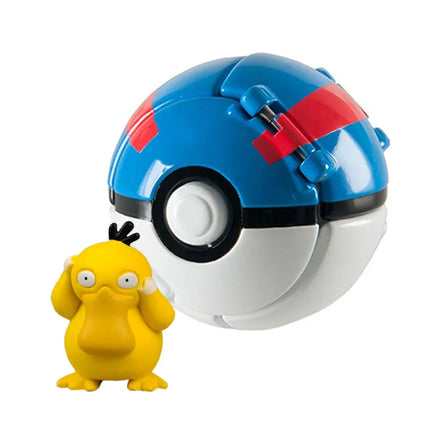 Pokemon Elf Ball Pokeball Anime Figure Cartoons Pikachu Charizard Piplup Kyogre Pocket Monster Pet Anime Action Model Toy Gifts