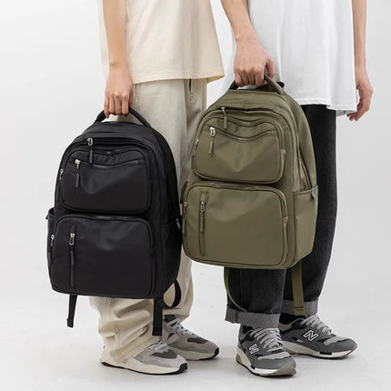 New Waterproof School Backpack Girl Large Capacity Travel Backpack for Airplane Fashion 15 Inch Laptop Bag for Women Mochila