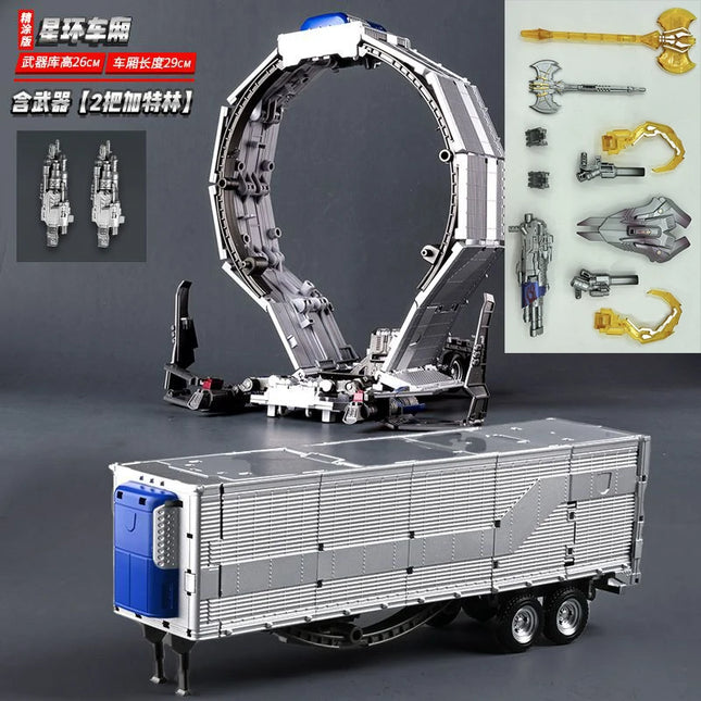 Transformation Toy Baiwei Optimus Commander Robot TW1022 Trailers Model CY01 Tactical Container TW1122 Action Deformation Figure