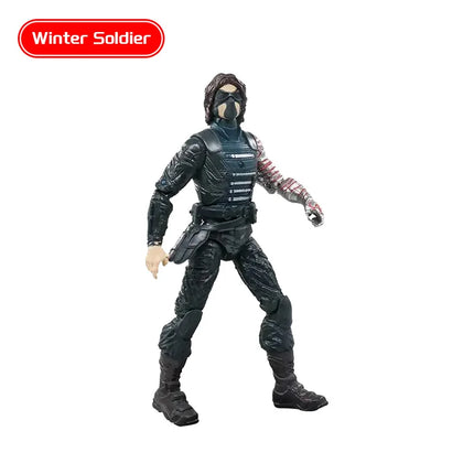 Avengers Hero Hulk Loki Spider Man Captain Marvel Thanos Action Figures Deadpool Iron Man Model Dolls Children Toy Birthday Gift