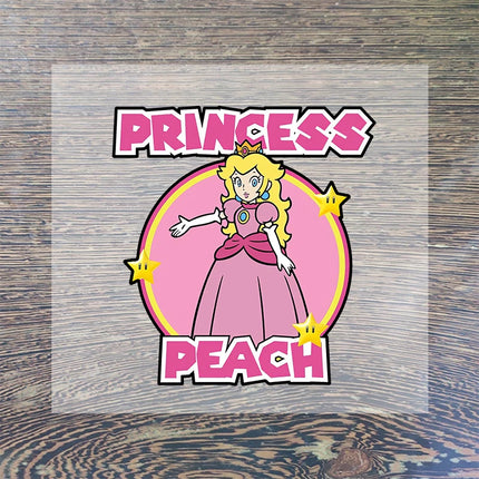 Super Mario Heat Transfer Stickers Cartoon Cute Iron on Patch Decals Clothes Sticker T-shirts Hoodie Clothing Hats DIY Applique