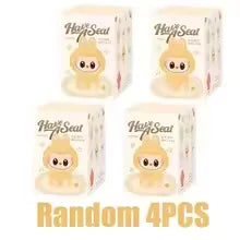 For Labubu Monster Exquisite Collection Series Blind Box Teddy Fluffy Toy Animated Character Face Doll Mystery Surprise Present