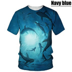 Navy Blue / 5XL