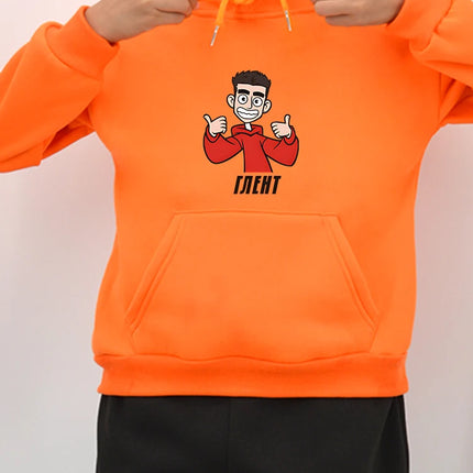 Kid's Merch A4 GLENT Hoodies for Teen Girls Baby Boys Clothes Thicked Toddler Sweatshirt Casual Family Clothing Мерч А4 Pullover