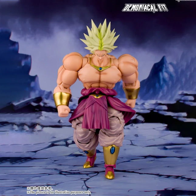 In Stock Demoniacal Fit Dragon Ball Broly Action Figure Legendary Berserker Broly Cosmic Shock Broli Figure Statue Dbz Toy Gifts