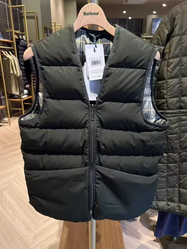 Barbour Loose Down Vest, Reversible