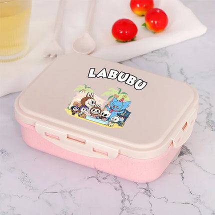 Lunch Bag Cartoon Crystal Sticker Warming Box Portable Outdoor Picnic Food Storage Bags Large Capacity Bento Boxs Gifts
