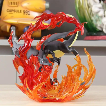 2024 New Anime Pokemon Gk Charizard Figures 1/20 Amazing Museum Action Cute Statue Model Toy Room Decoration Xmas Christmas Gift