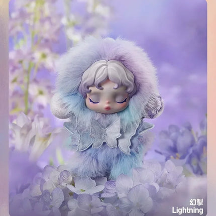 2025 Original Skullpanda Light Weaving Garden Series SP Vinyl Face Plush pendent doll blind box Mystery Box Collection Toys Gift