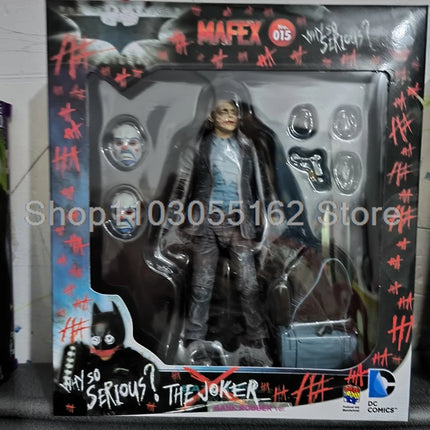 Harley Quinn Batman Action Figure Disney Mafex 015 Joker Heath Ledger The Dark Knight Collectible Toy Christmas Halloween Gift