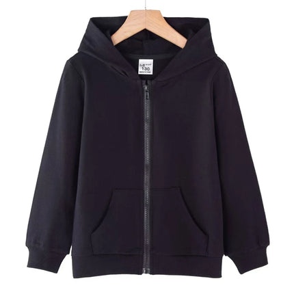 Merch A4 Children Hoodie Kids Zipper style Hoodie Boys black Girls pink 3-12 Year Sweatshirt Long sleeves leisure Anime Tops